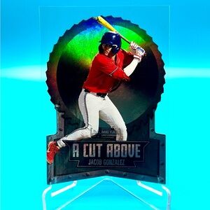 2022 Skybox Metal Universe🔥Jacob Gonzalez🔥A Cut Above Holo Refractor! #ACA-5